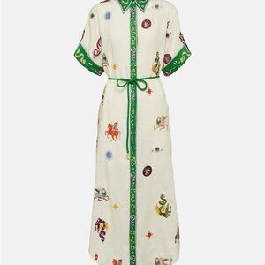 Alemais | Dresses | Alemais Seeker Embroidered Midi Dress | Poshmark